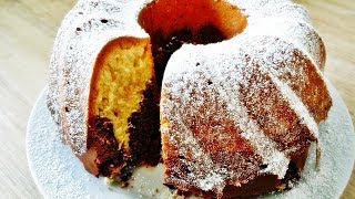 Rezept Bester Marmorkuchen  super saftig und ganz einfach selber machen  Marble Cake [upl. by Ecnesse]