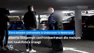 Alberto Stegeman confronteert man die meisjes om naaktfotos vraagt  Hart van Nederland [upl. by Leonid]