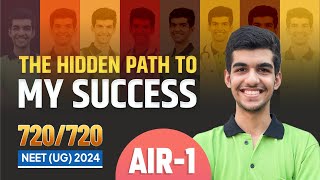 AIR1 in NEET 2024 720720  The Hidden Path to My Success 🚀 Taijas Singh  ALLEN [upl. by Eentihw]