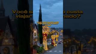 Quanto custa uma viagem de 5 dias para Gramado  RS gramadoserragauchagramadoserragauchaviagem [upl. by Zawde111]