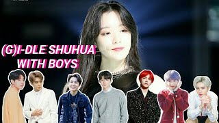 GIDLE SHUHUA WITH BOYS [upl. by Aicirtel]