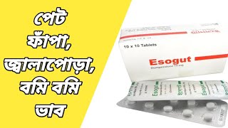 Esogut 10 mg bangla  esogut এর কাজ কি  ইসোগাট ট্যাবলেট খাওয়ার নিয়ম [upl. by Ahsaenat]