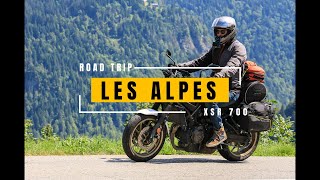 ROAD TRIP MOTO EN SOLO DANS LES ALPES [upl. by Aniarrol]