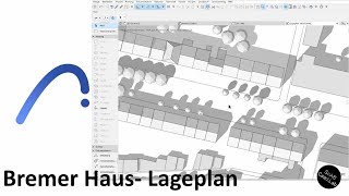 Archicad  Bremer Haus  Lageplan [upl. by Lessirg]