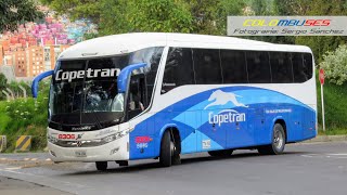 BUSES de COPETRAN Terminal satélite del norte Bogotá D C [upl. by Soisanahta645]