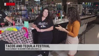 Chef based caterer takes over 7th annual Tacos and Tequila festival [upl. by Ahsienroc]