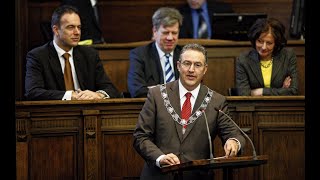 Aboutaleb PvdA geïnstalleerd als nieuwe burgemeester van Rotterdam 2009 [upl. by Crocker]