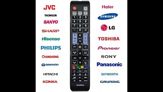 Configurar controle universal de TV qualquer marca [upl. by Aihsia530]