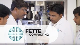 Fette Compacting Technology Efficiency from the market leader  Fette Compacting [upl. by Annat359]