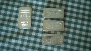 Cleaning Tarnish from Silver Bullion [upl. by Aicarg]