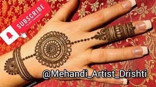 Bengals mehndi designs ideas 🏵️ simple mehndi design MehandiArtistDrishti shorts [upl. by Lauber]