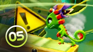 YookaLaylee and the Impossible Lair 100 Walkthrough Part 5  Windmill Way amp Production Path [upl. by Cerell]