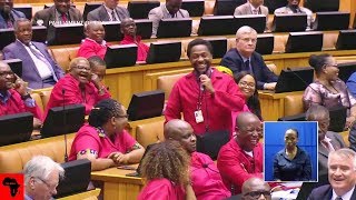 FUNNY ANC Jackson Mthembu vs EFF In Parliament [upl. by Fong284]