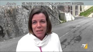 Nel paese più povero dItalia lavorano tutti in Svizzera [upl. by Ehrman995]