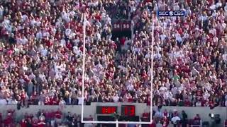 Terrence Cody game winning blocked field goal vs Tennessee 2009 [upl. by Nesilla]