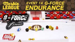 Marble League 2023 Event 14 GForce Endurance🐝 [upl. by Yarw]