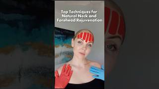 Top Techniques for Natural Neck and Forehead Rejuvenation 💆‍♀️ facemassage beauty [upl. by Dahs]