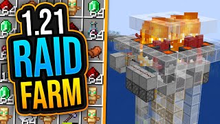 121 RAID FARM Tutorial ✨ Minecraft 121 ✨ ErikOnHisPeriod [upl. by Barren]