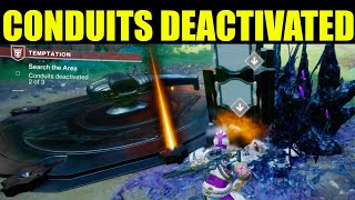 destiny 2 Search the area quotConduits deactivatedquot Walkthrough psionic insight required [upl. by Nodnab]