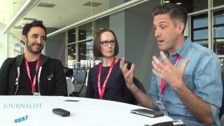 NBCs The Blacklist Press Roundtable  C2E2 2017 [upl. by Karb451]