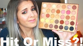 No Bullsht Honest Review NEW  Morphe 35G Bronze Goals Artistry Palette [upl. by Lomasi]