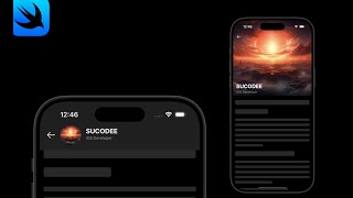 SwiftUI Sticky Header [upl. by Tolkan]