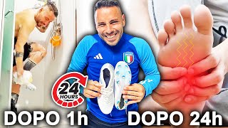 👟⚽ VIVO 24h con gli SCARPINI da CALCIO ai PIEDI DEVASTANTE [upl. by Otecina]