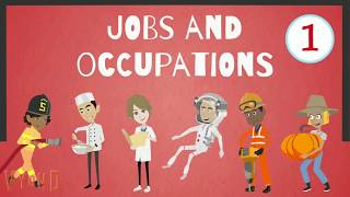 Jobs and Occupations for Kids  Jobs Vocabulary [upl. by Cilka779]