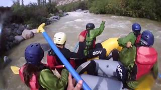 Rafting in Arequipa Peru  Canotaje en el rio Chili [upl. by Ontine]