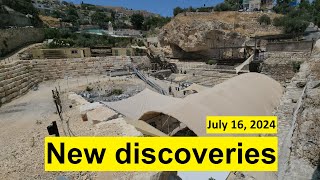 Pool of Siloam City of David Jerusalem  Overview of the Archaeological Dig July 2024 [upl. by Dnalkrik278]