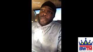 BERMANE STIVERNE INTERVIEW ON KO LOSS FIGHTING WEIGHT amp BREAKFAST CLUB INTERVIEW [upl. by Lleirbag827]