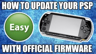 How To Update Your PSP TO 661 Official Firmware [upl. by Aehcim]