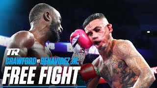 Crawford Wows Home Town Fans With Amazing KO  Terence Crawford vs Jose Benavidez Jr  FREE FIGHT [upl. by Sofer574]