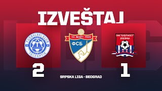 Izveštaj TELEOPTIK  OFK BUDUĆNOST Srpska Liga Beograd 1 Kolo [upl. by Haiasi]