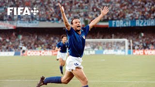 Salvatore Totò Schillaci  FIFA World Cup™ Golden Boots [upl. by Chafee]