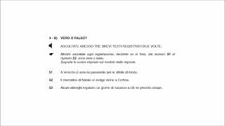 DELI A2  Modello 12  Ascolto con le soluzioni [upl. by Etnauj]