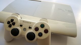 PS3 Super Slim WHITE [upl. by Neelahs827]