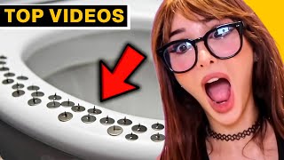 Funny DIY Pranks To Use On Your Friends  SSSniperWolf [upl. by Anahsal261]