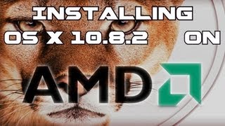 Tuturial Running Mac OS X 1082 on AMD [upl. by Bartolemo]