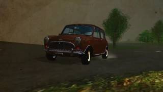 Austin Mini  Hydrolastic Test for Racer Free Simulator [upl. by Bena]