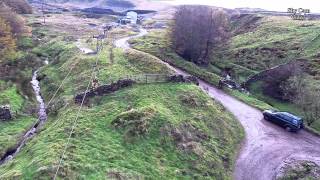 FULL HDCLAUGHTON ROPEWAYTHE LAST GRAVITY ROPEWAY IN UKAerial History [upl. by Sualakcin]