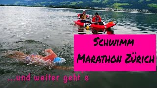 Schwimm Marathon Rapperswil  Zürich 2021 26 km Swim marathon Switzerland Rapperswil  Zurich 2021 [upl. by Duma457]