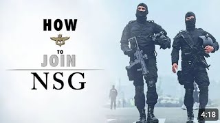 How to Become NSG Commando  NSG कमांडो मैं भर्ती कैसे होते हैं  National Security Guard [upl. by Lednic514]