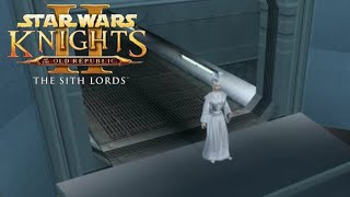 Lets Play  Star Wars Knights of the Old Republic II The Sith Lords  Part 12  Atris [upl. by Hplar]