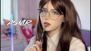 ASMR ♡ Girl In The Back Of The Class Has a Big Crush On You [upl. by Aicek]