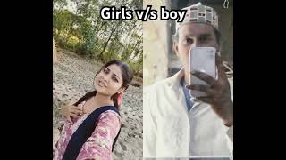 Girls vs boy shorts hindisong song viralvideo trendingshorts girls [upl. by Aldredge]