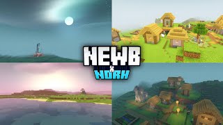 Newb X NoRH 121 Shader For Mcpe  Best Shader For Minecraft Pe 121   Game Load [upl. by Eelame261]