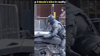 Top 3 movie bike in real shortsviral sportbike marvel avengers ironman batman spiderman edit [upl. by Ilojne]