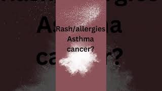 is Baby powder harmful 😱 cutebaby parentingtips allergy asthma healthfacts ytshorts kidzDoc [upl. by Stila]