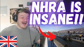 NHRA Racing  British FIRST REACTION [upl. by Waters48]